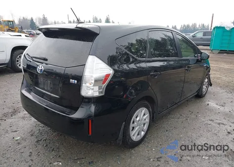 2014 Toyota Prius V Three from USA, damaged, VIN JTDZN3EU5E3306588